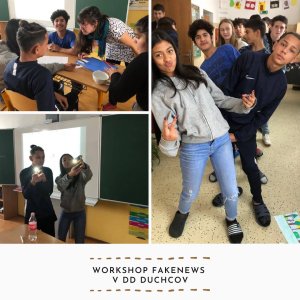 Workshop Fakenews v DD Duchcov
